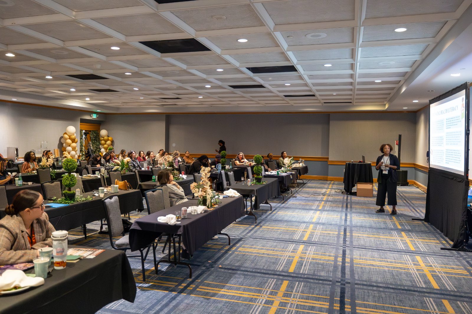 Roots Maternal Symposium ballroom